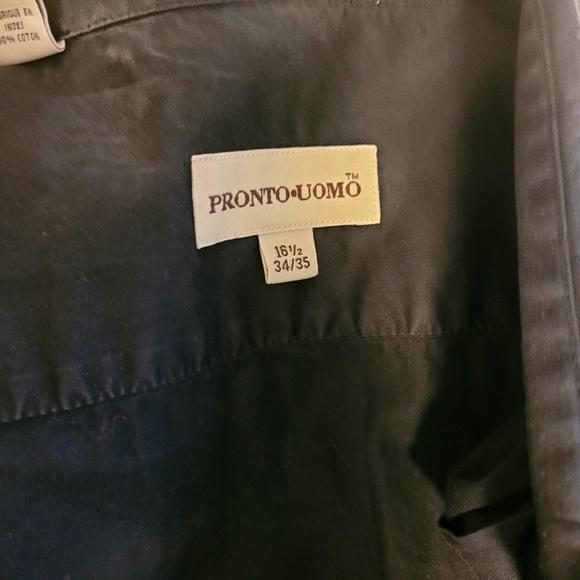 Vintage Pronto Uomo Black Flannel - Picture 2 of 3